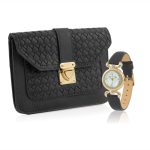 Temptation Bag and Watch Black