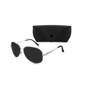 Unisex-Aviator--Sunglasses-Black
