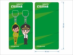 CITILINK Crew & Pilot Keychain Set - Image 2