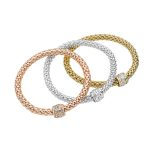 AEON Bracelet Set of Silver