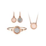 Buckley London Rose Gold Plated Eclipse Set
