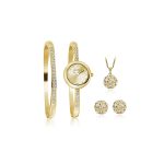 Montine Ladies Watch, Bangle, Pendant & Earring Set