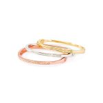 Pierre Cardin Tri Coloured Bracelets