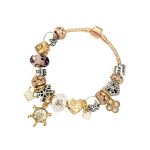TRES JOLIE GOLD CHARMS BRACELET