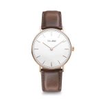Tick & Ogle Herman 42 Rose Gold Moro Leather Gents Watch