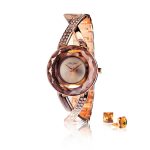 Tres Jolie Rose Gold Dress