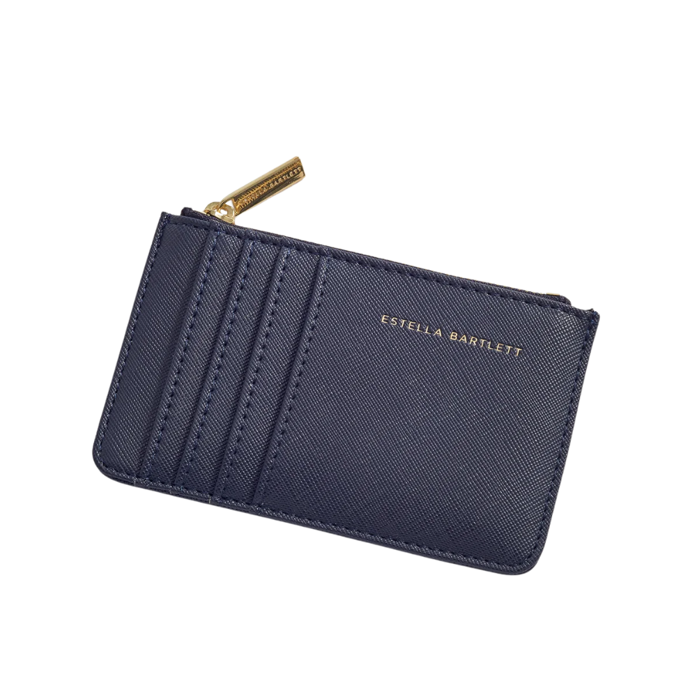 Estella Bartlett Card Purse - Navy Estella Bartlett Card Purse - Navy - Image 1